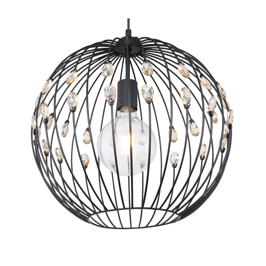 Globo - Lampa wisząca na lince 1xE27/60W/230V śr. 40 cm