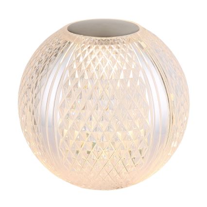 Globo - LED Ściemnialna dotykowa lampa stołowa LED/2W/5V 1200 mAh USB przezroczysty