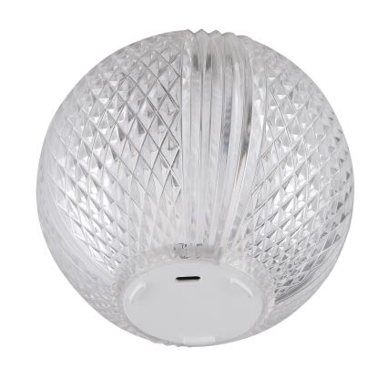 Globo - LED Ściemnialna dotykowa lampa stołowa LED/2W/5V 1200 mAh USB przezroczysty