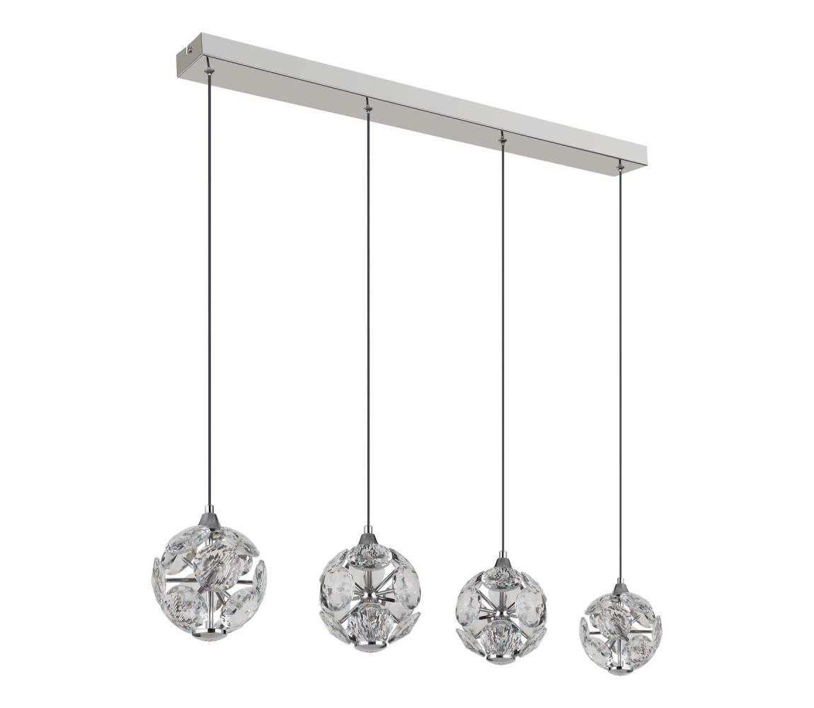 Globo 16047-4HC - LED żyrandol na lince VIRINA LED/32W/230V