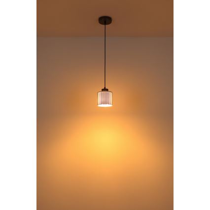 Globo - Żyrandol na lince 1xE27/60W/230V chrom błyszczący śr. 14 cm