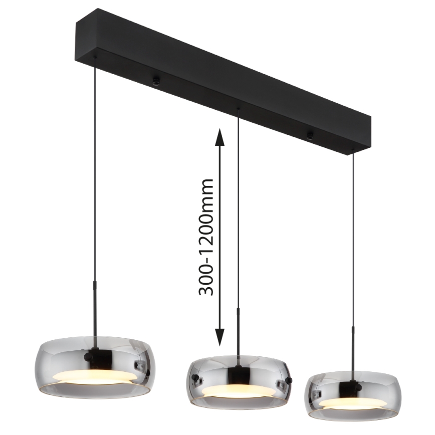 Globo - LED żyrandol na lince LED/30W/230V 3000K