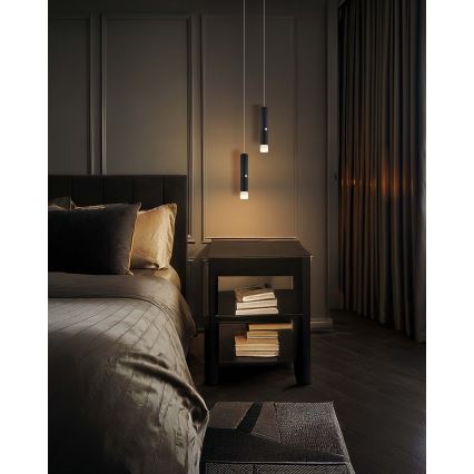 Globo - LED ściemnialna dotykowa lampa ładowalna 2 w 1 LED/2W/230/5V czarna