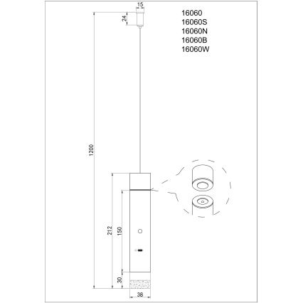 Globo - ściemnialna dotykowa lampa ładowalna 2w1 LED/2W/230/5V biała