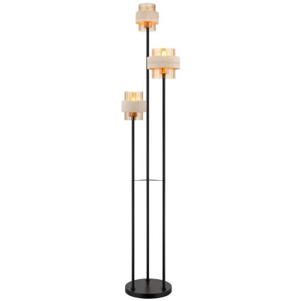 Globo - Lampa stojąca 3xE27/40W/230V trawertyn