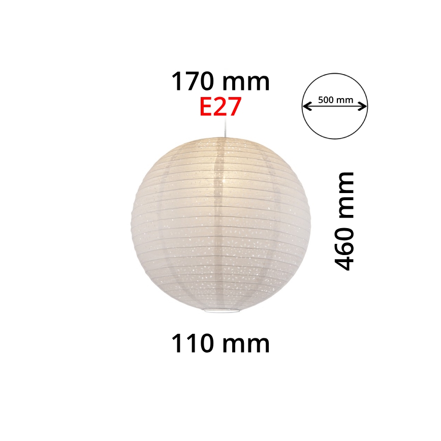 GLOBO 16911 - Abażur VARYS 500 mm