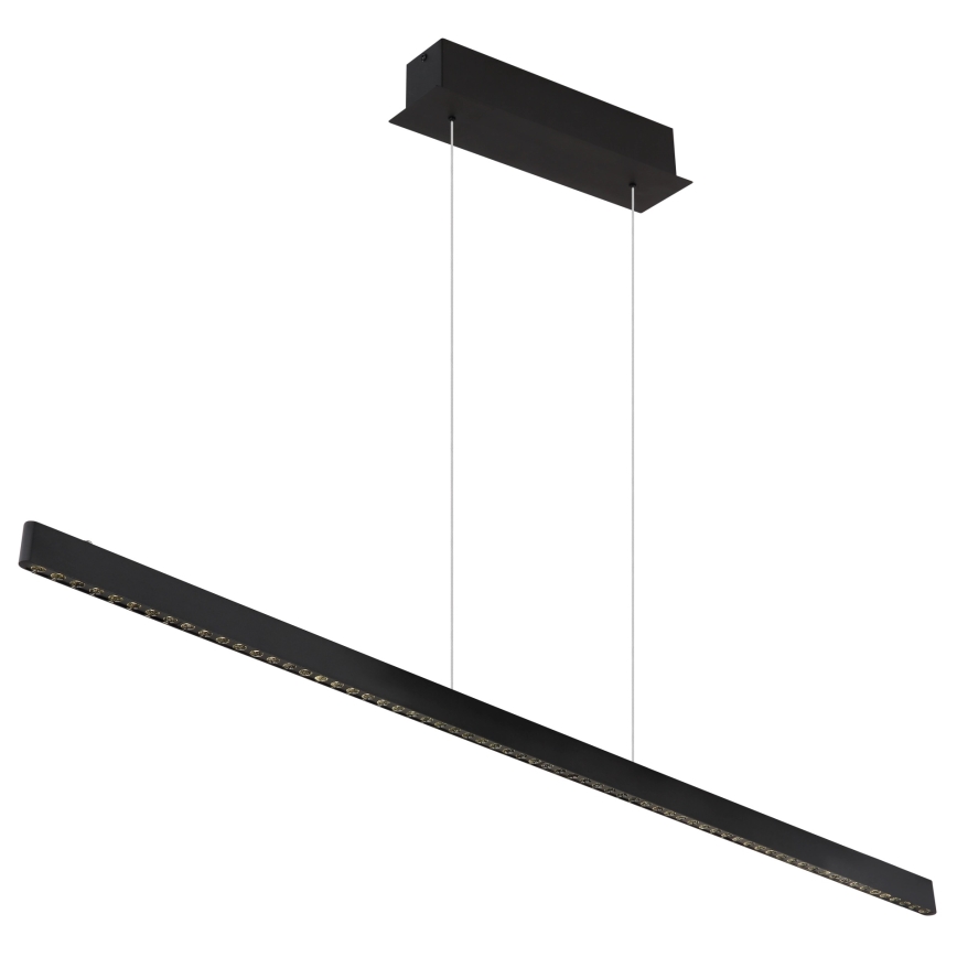Globo - LED ściemnialny dotykowy żyrandol na lince LED/43W/230V 4000K czarny