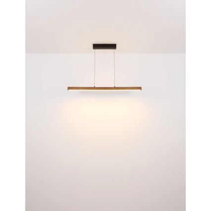 Globo - LED ściemnialny dotykowy żyrandol na lince LED/24W/230V + LED/3W 3000K brązowy