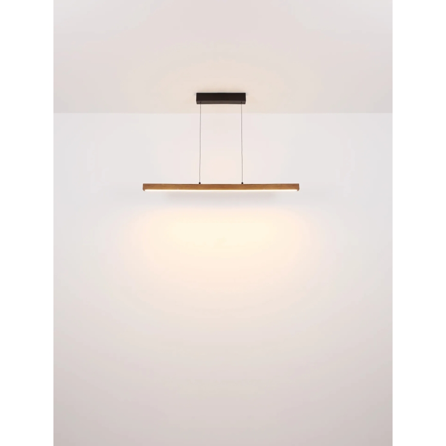 Globo - LED ściemnialny dotykowy żyrandol na lince LED/24W/230V + LED/3W 3000K brązowy