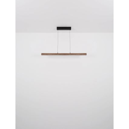 Globo - LED ściemnialny dotykowy żyrandol na lince LED/24W/230V + LED/3W 3000K brązowy