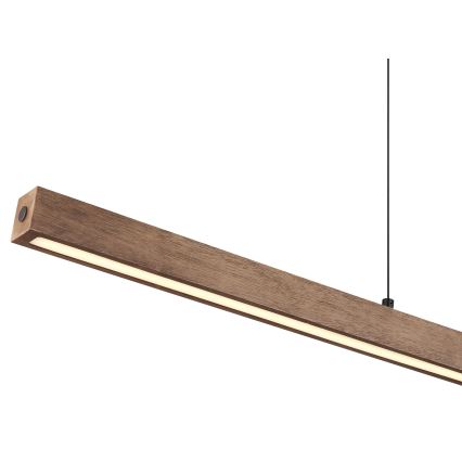 Globo - LED ściemnialny dotykowy żyrandol na lince LED/24W/230V + LED/3W 3000K brązowy