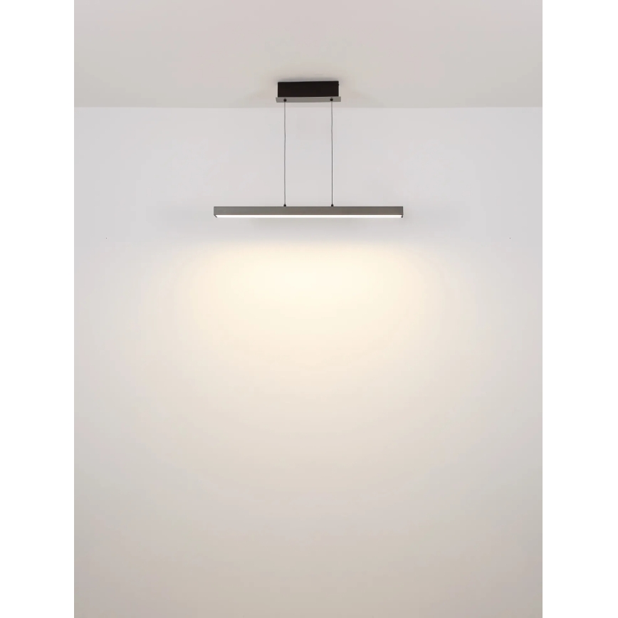 Globo - LED ściemnialny żyrandol dotykowy na lince LED/39W/230V 2700/4000/6000K szary