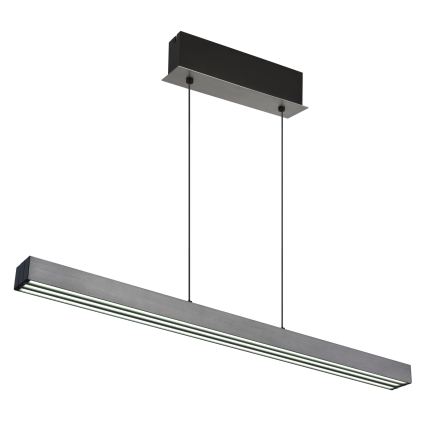 Globo - LED ściemnialna lampa wisząca na lince sterowana dotykiem LED/39W/230V 2700/4000/6000K matowy chrom