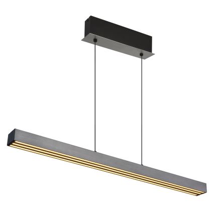 Globo - LED ściemnialna lampa wisząca na lince sterowana dotykiem LED/39W/230V 2700/4000/6000K matowy chrom