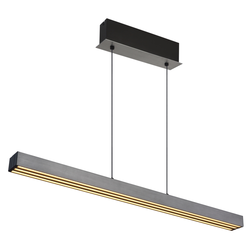 Globo - LED ściemnialna lampa wisząca na lince sterowana dotykiem LED/39W/230V 2700/4000/6000K matowy chrom