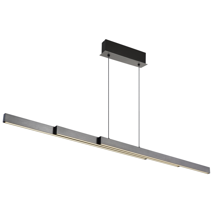 Globo - LED ściemnialna lampa wisząca na lince sterowana dotykiem LED/39W/230V 2700/4000/6000K matowy chrom