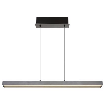 Globo - LED ściemnialna lampa wisząca na lince sterowana dotykiem LED/39W/230V 2700/4000/6000K matowy chrom