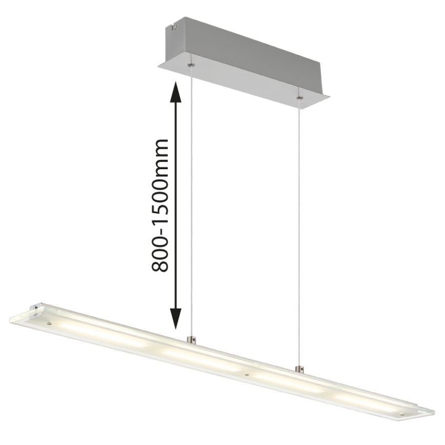 Globo - LED dotykowo ściemnialny żyrandol na lince LED/20W/230V 3000/4000/6500K