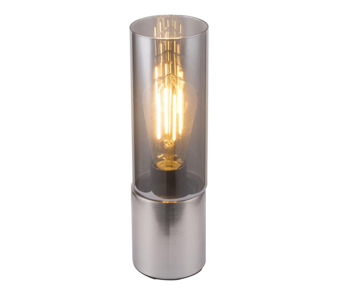 GLOBO 21000N - Lampa stołowa ANNIKA 1xE27/25W/230V śr. 9 cm chrom