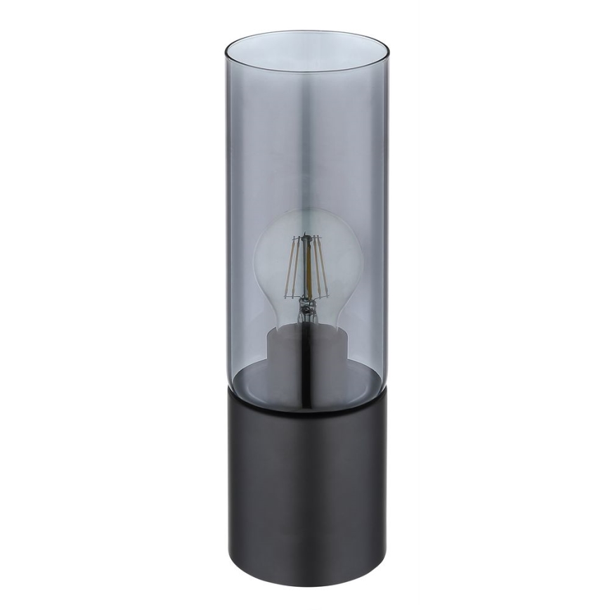 Globo - Lampa stołowa dotykowa 1xE27/25W/230V śr. 9 cm czarna