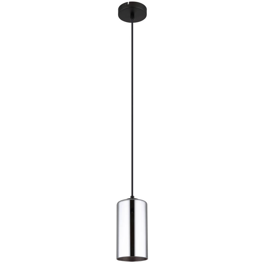 Globo - Żyrandol na lince 1xE27/25W/230V śr. 11 cm czarny