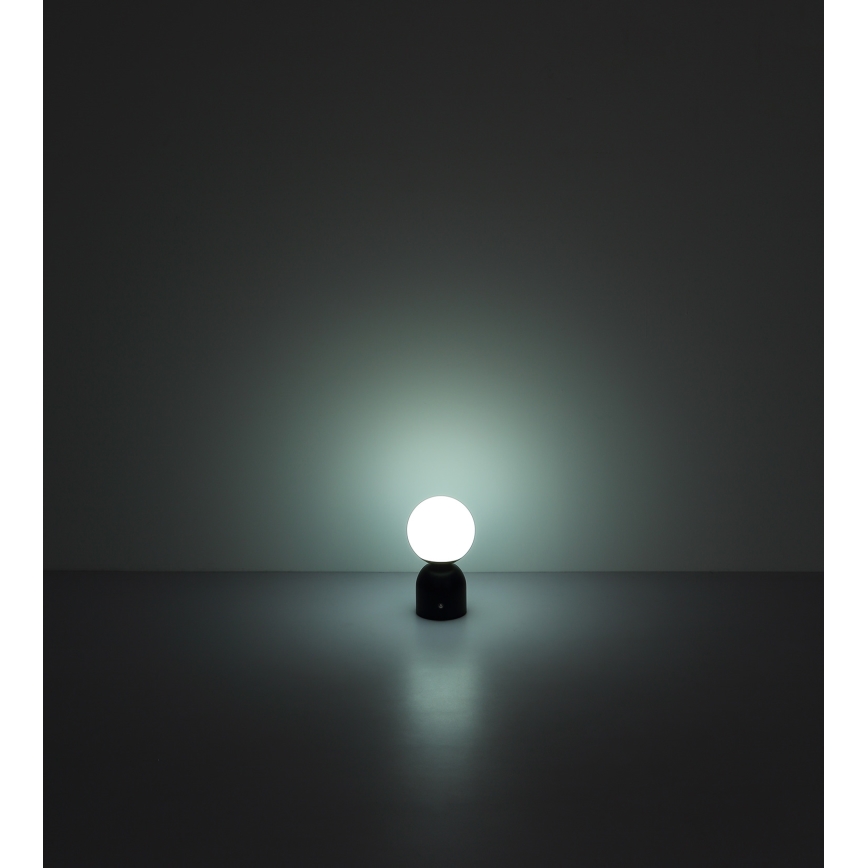 Globo - LED Ściemnialna dotykowa lampa stołowa LED/2,5W/3,7V 2700K/4000K/6500K 1800 mAh USB matowy chrom