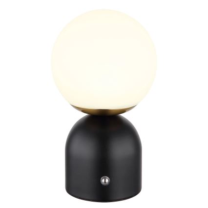Globo - LED Ściemnialna dotykowa lampa stołowa LED/2W/5V 2700/4000/65000K 1800 mAh czarna