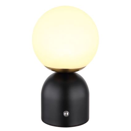 Globo - LED Ściemnialna dotykowa lampa stołowa LED/2W/5V 2700/4000/65000K 1800 mAh czarna