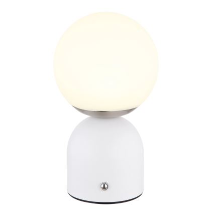 Globo - LED Ściemnialna dotykowa lampa stołowa LED/2W/5V 2700/4000/6500K 1800 mAh biała