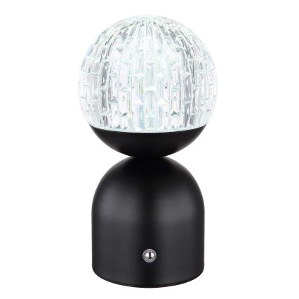 Globo - LED Ściemnialna dotykowa lampa stołowa LED/2W/5V 2700/4000/6500K 1800 mAh czarna