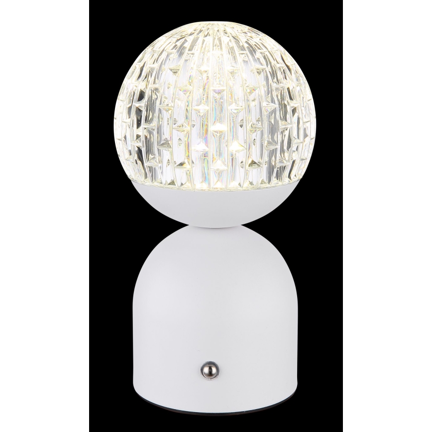 Globo - LED Ściemnialna dotykowa lampa stołowa LED/2W/5V 2700/4000/65000K 1800 mAh biała