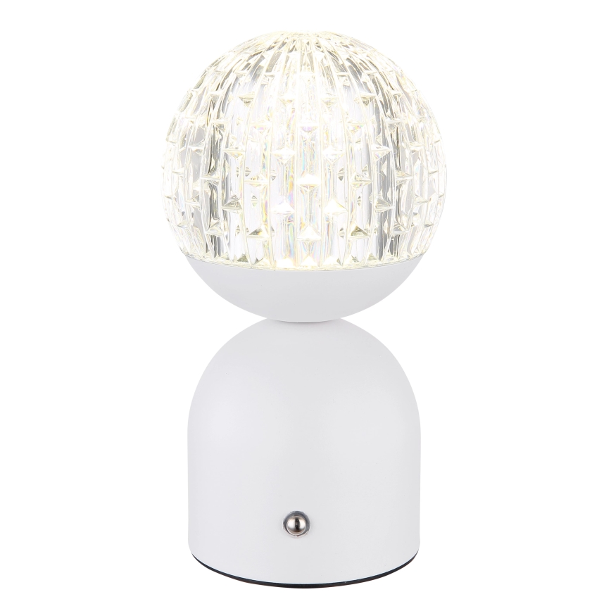 Globo - LED Ściemnialna dotykowa lampa stołowa LED/2W/5V 2700/4000/65000K 1800 mAh biała