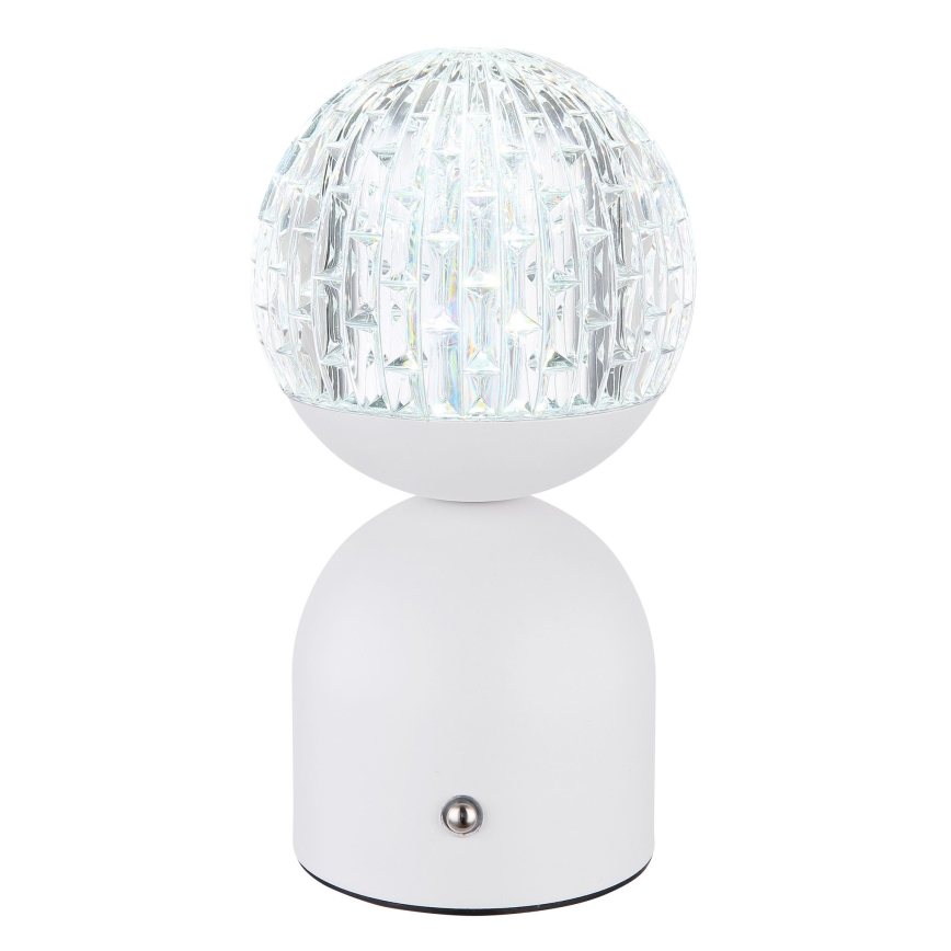 Globo - LED Ściemnialna dotykowa lampa stołowa LED/2W/5V 2700/4000/65000K 1800 mAh biała