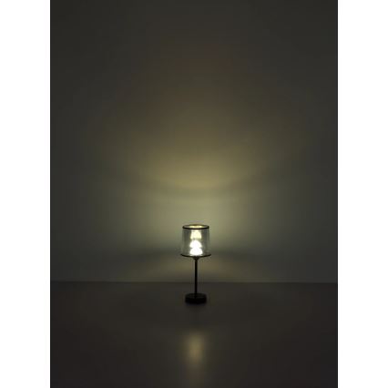 Globo - LED Ściemnialna akumulatorowa dotykowa lampka stołowa LED/2,5W/3,7V 2700/4000/6500K 1800 mAh czarna