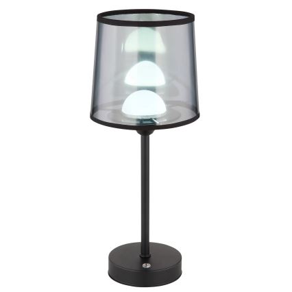 Globo - LED Ściemnialna akumulatorowa dotykowa lampka stołowa LED/2,5W/3,7V 2700/4000/6500K 1800 mAh czarna