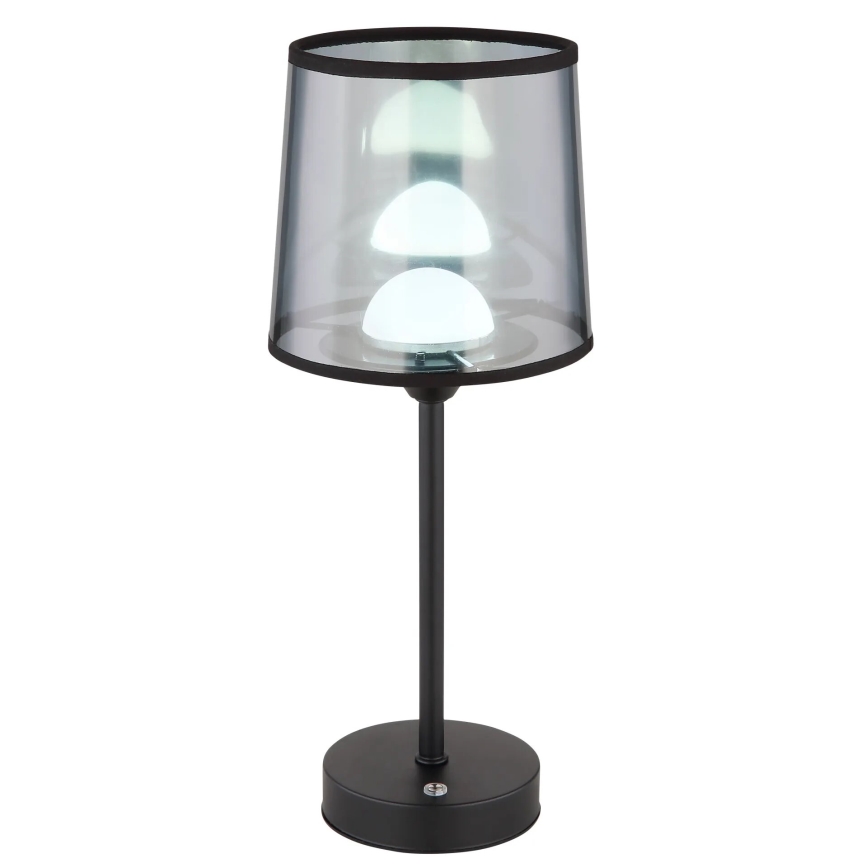 Globo - LED Ściemnialna akumulatorowa dotykowa lampka stołowa LED/2,5W/3,7V 2700/4000/6500K 1800 mAh czarna