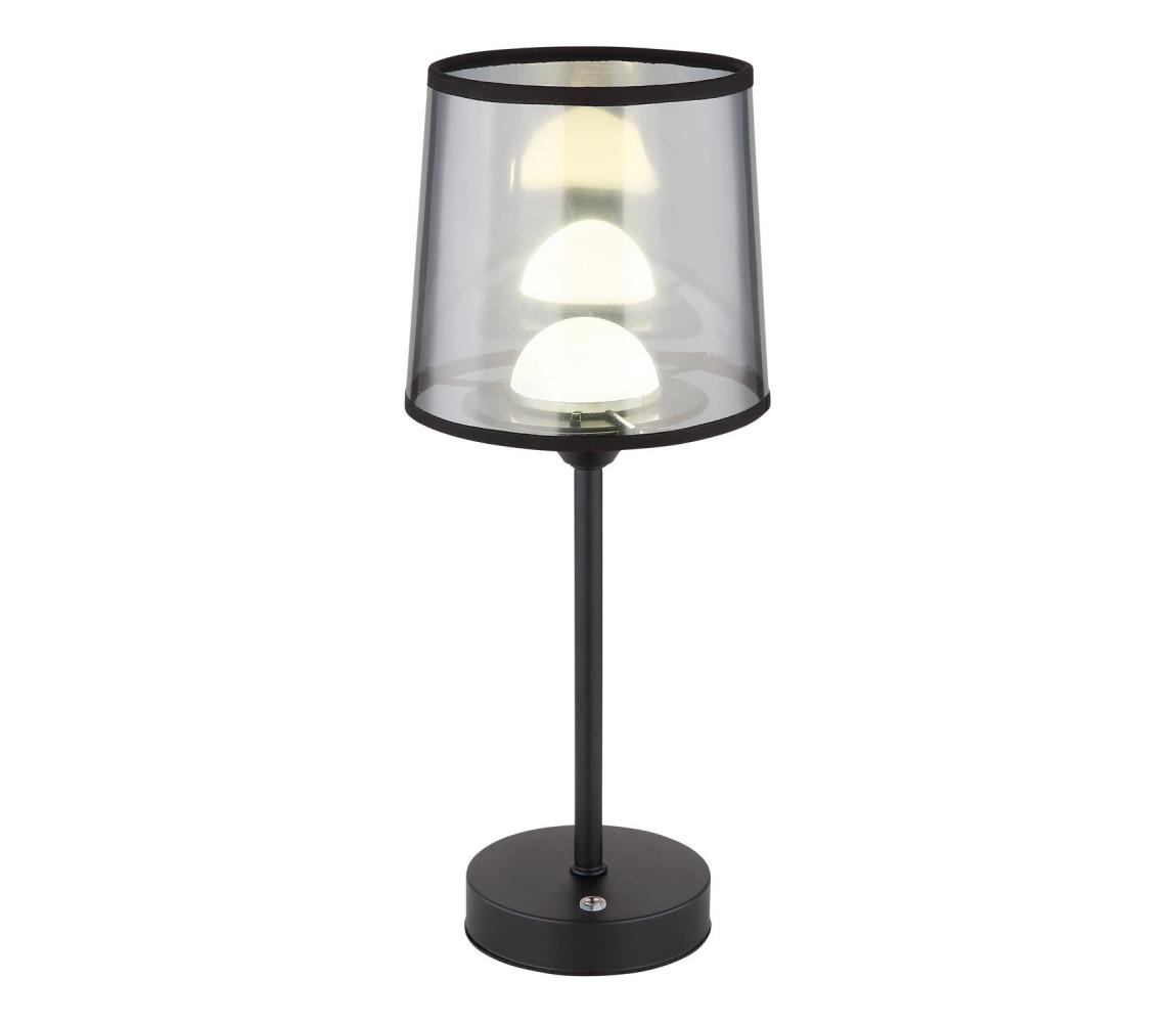 Globo 21008S - LED Lampa stołowa ściemnialna LUNKI LED/2,5W/3,7V 2700/4000/6500K czarna