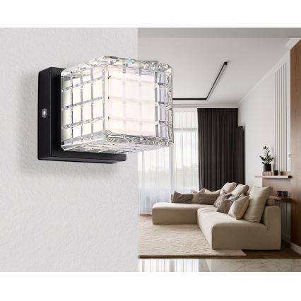 Globo - LED Ściemnialna dotykowa lampa stołowa LED/2,5W/3,7V 2700K/4000K/6500K 1800 mAh USB czarny