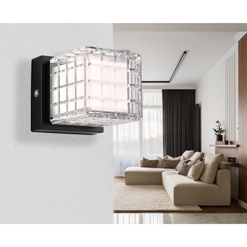 Globo - LED Ściemnialna dotykowa lampa stołowa LED/2,5W/3,7V 2700K/4000K/6500K 1800 mAh USB czarny