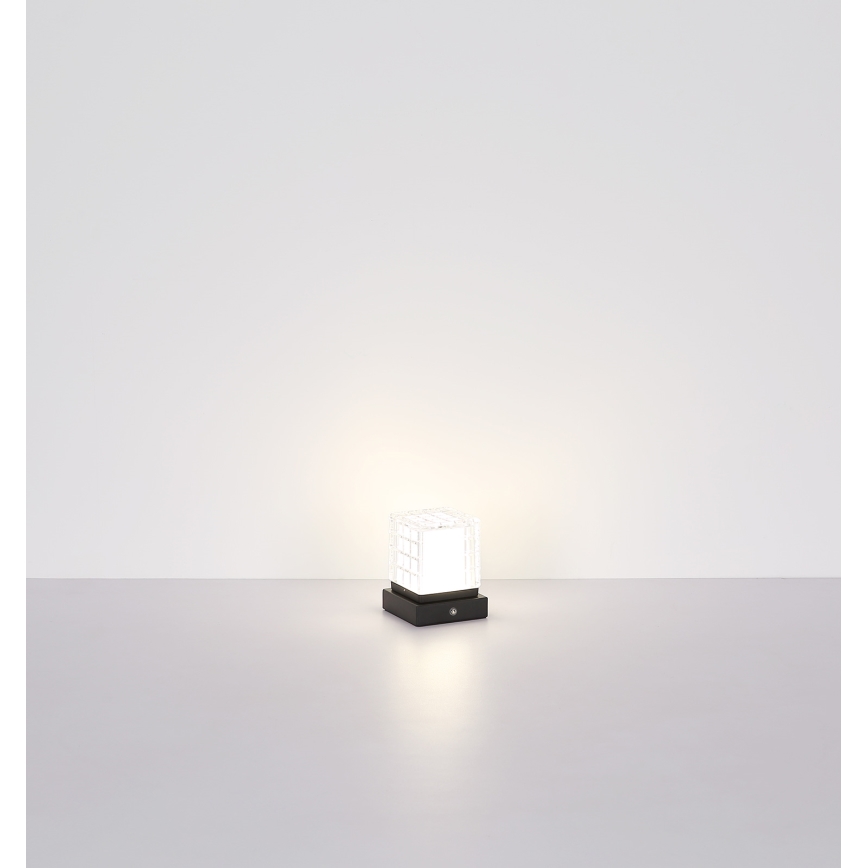 Globo - LED Ściemnialna dotykowa lampa stołowa LED/2,5W/3,7V 2700K/4000K/6500K 1800 mAh USB czarny