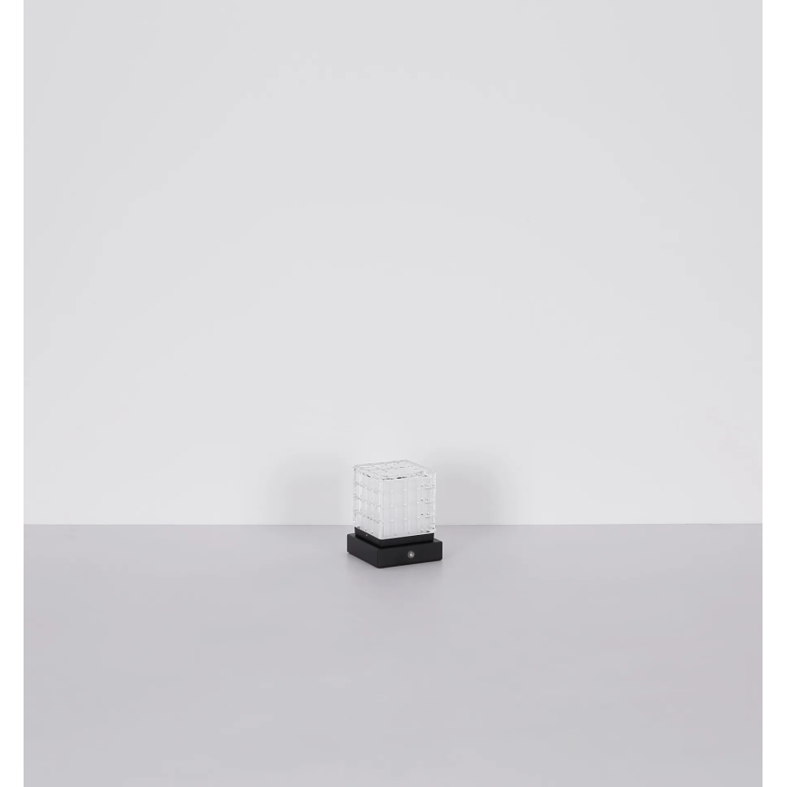 Globo - LED Ściemnialna dotykowa lampa stołowa LED/2,5W/3,7V 2700K/4000K/6500K 1800 mAh USB czarny
