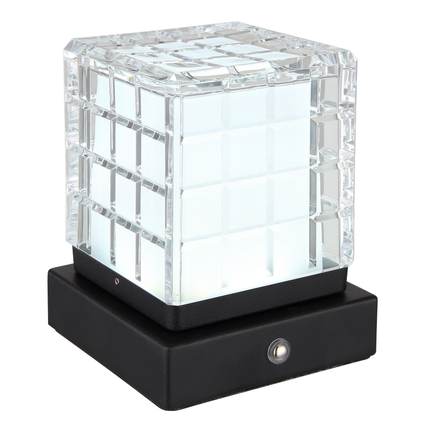 Globo - LED Ściemnialna dotykowa lampa stołowa LED/2,5W/3,7V 2700K/4000K/6500K 1800 mAh USB czarny