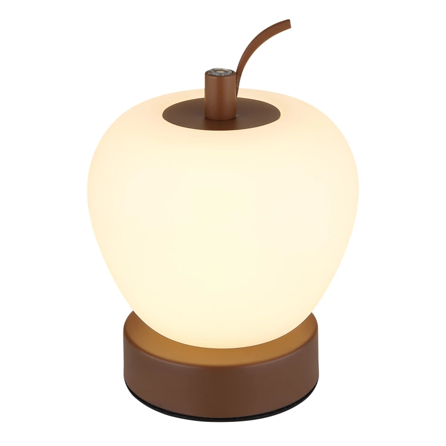 Globo - LED Ściemnialna dotykowa lampa stołowa LED/2W/3,7V 2700K/4000K/6500K 1200 mAh USB brązowy