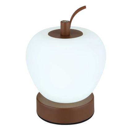 Globo - LED Ściemnialna dotykowa lampa stołowa LED/2W/3,7V 2700K/4000K/6500K 1200 mAh USB brązowy