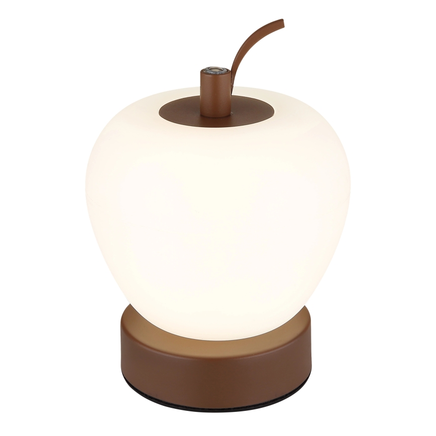Globo - LED Ściemnialna dotykowa lampa stołowa LED/2W/3,7V 2700K/4000K/6500K 1200 mAh USB brązowy