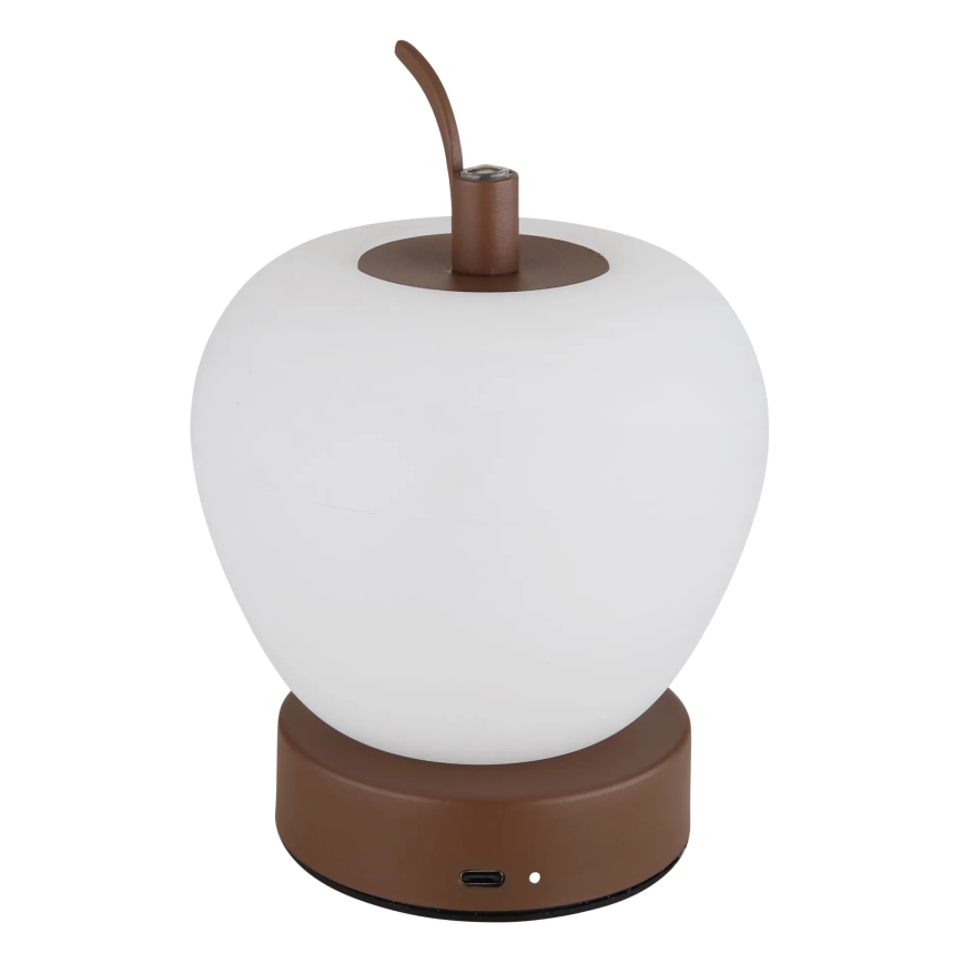Globo - LED Ściemnialna dotykowa lampa stołowa LED/2W/3,7V 2700K/4000K/6500K 1200 mAh USB brązowy