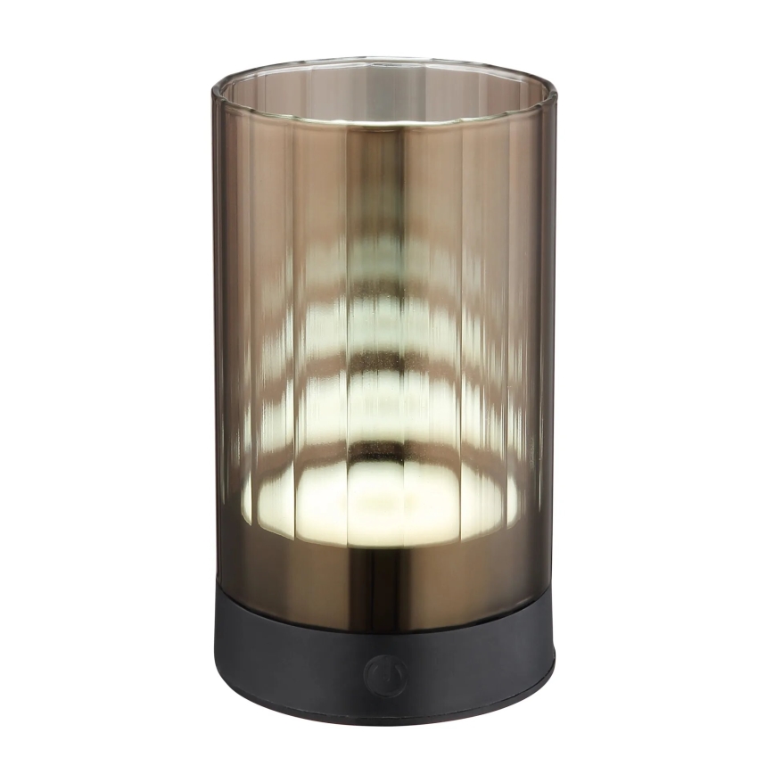 Globo - LED zewnętrzna ściemnialna ładowalna dotykowa ;ampa stołowa LED/2W/3,7V 2700/4000/6500K 1200mAh IP44 brązowy