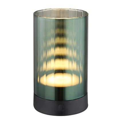 Globo - LED zewnętrzna ściemnialna ładowalna dotykowa lampa stołowa LED/2W/3,7V 2700/4000/6500K 1200mAh IP44 zielony