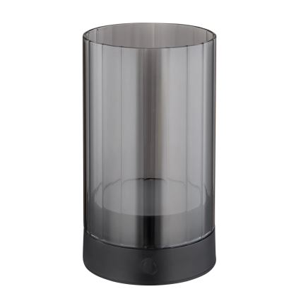 Globo - LED zewnętrzna ściemnialna ładowalna dotykowa lampa stołowa LED/2W/3,7V 2700/4000/6500K 1200mAh IP44 szary