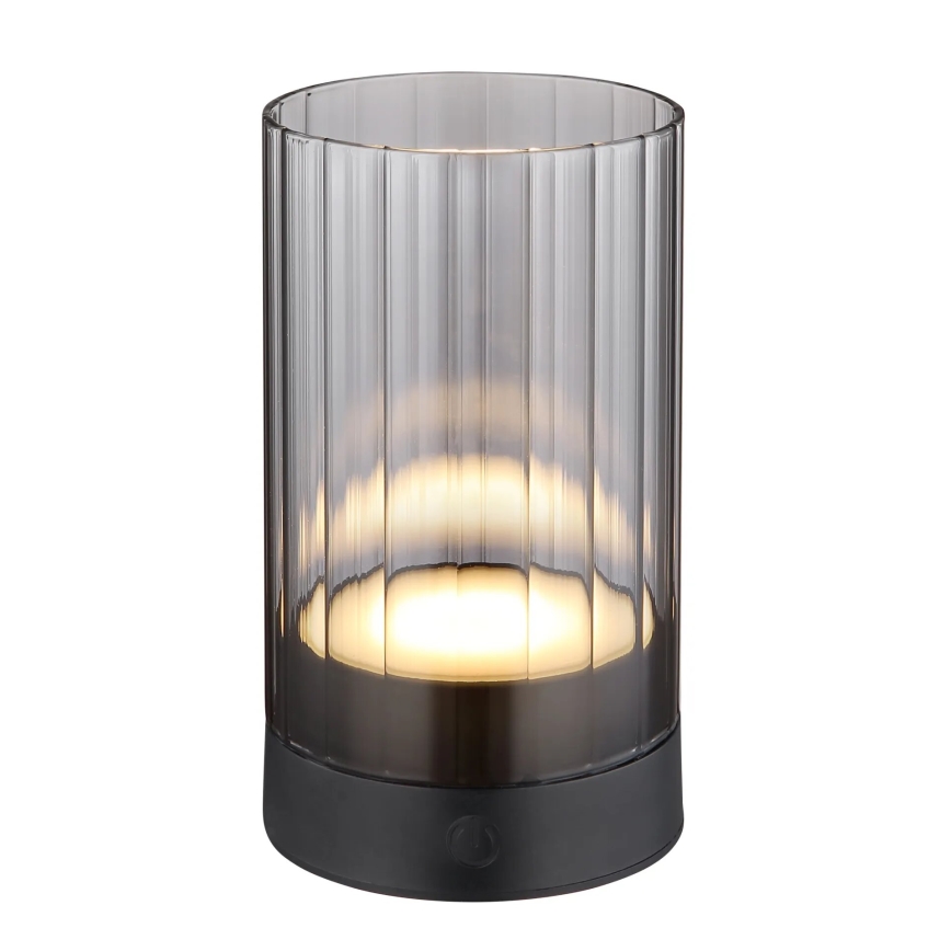 Globo - LED zewnętrzna ściemnialna ładowalna dotykowa lampa stołowa LED/2W/3,7V 2700/4000/6500K 1200mAh IP44 szary